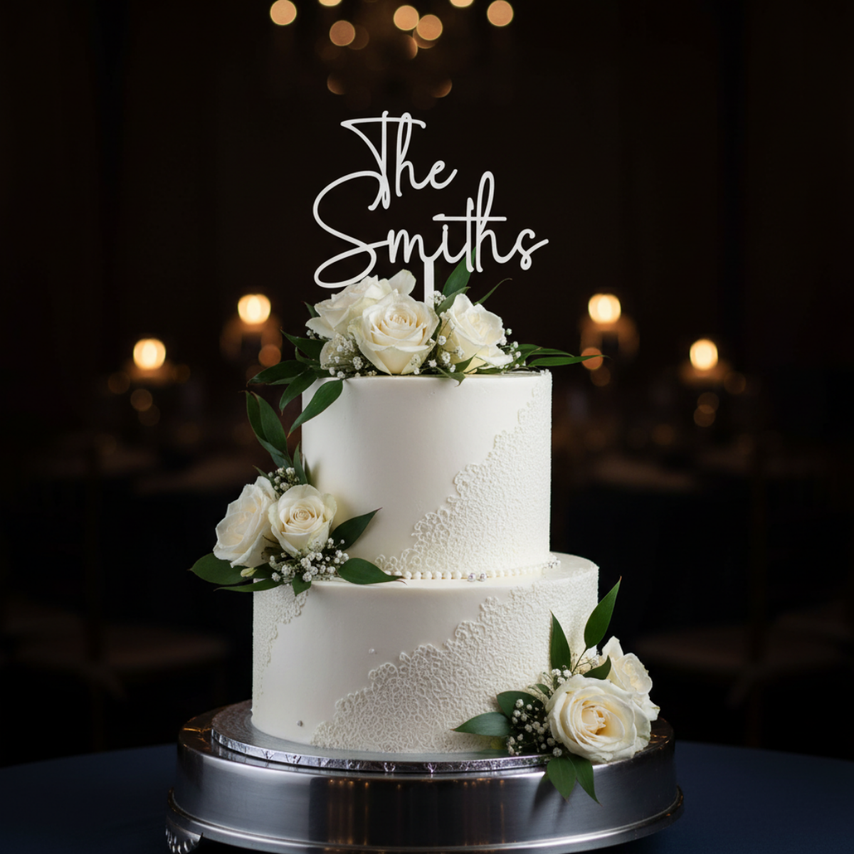 Custom Wedding Cake Topper