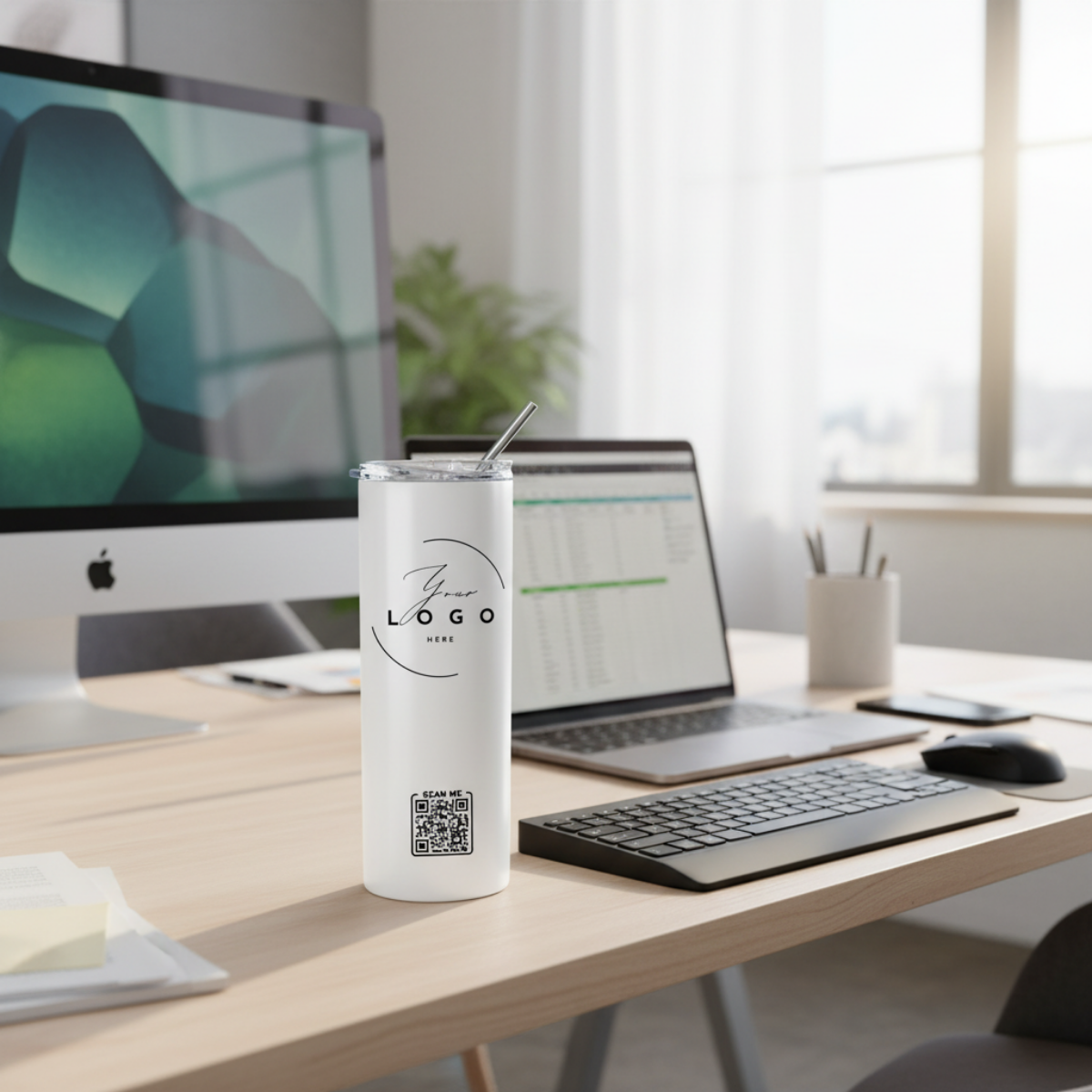 20oz Sublimation Tumbler With Logo