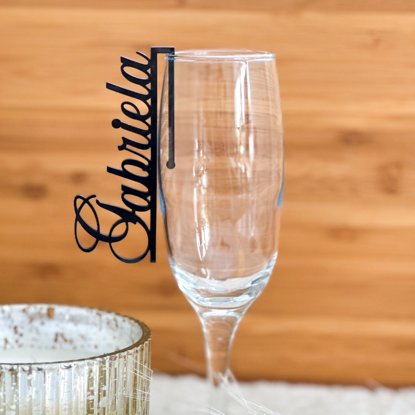 Personalized Name Charm for Drinks