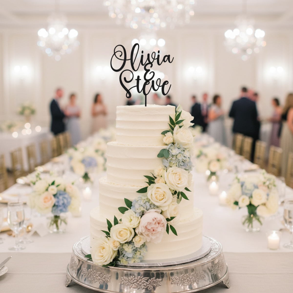 Custom Names Cake Topper